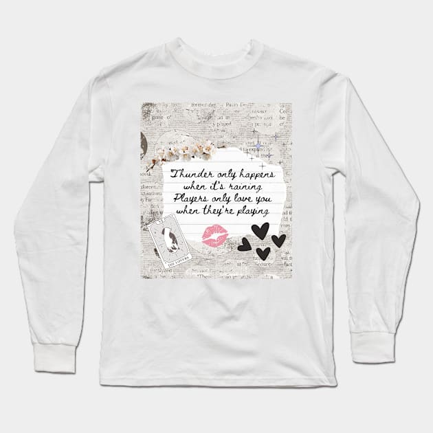 Dreams Stevie Nicks Fleetwood Mac Lyrics Long Sleeve T-Shirt by madiwestdal